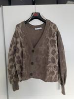 Zara Strick Cardigan Wolle Mohair S/M Leopard Hessen - Pfungstadt Vorschau