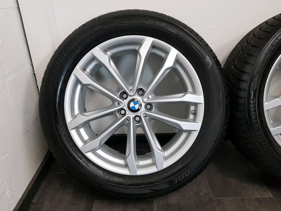 BMW 19 Zoll Winterräder Felgen X3 G01 X4 G02 691 Winterreifen 245 in Staufenberg