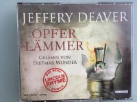 Hörbuch Jeffery Deaver Opferlämmer - Lincoln Rhyme 9 - 6CDs Kr. München - Haar Vorschau