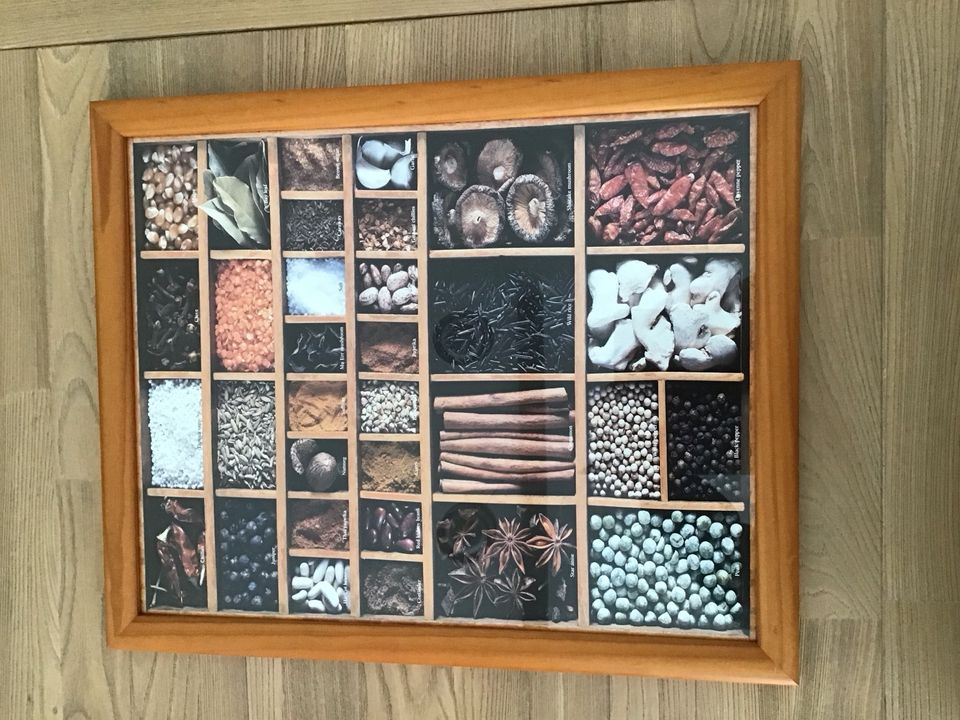 Gewürze /Spices Bild für die Küche 45x55cm in Herzogenrath