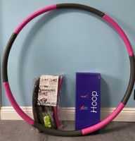 Profi Hula Hoop Reifen Fitness Reifen 8-teilig pink/grau Neu OVP Schleswig-Holstein - Stapelfeld Vorschau