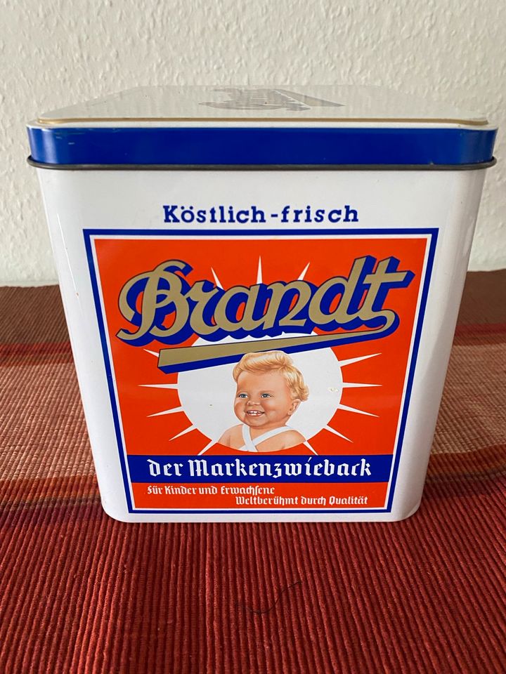 Brandt Zwieback Sammeldose  Metall in Hamburg