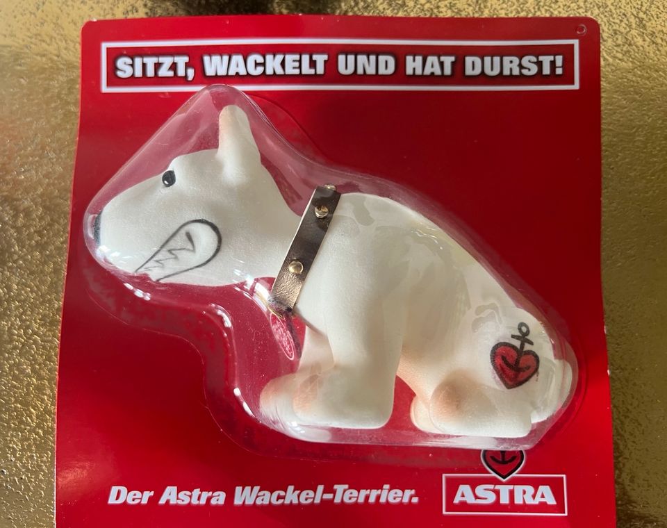 Original Astra Wackeldackel, OVP, Werbe in Hamburg