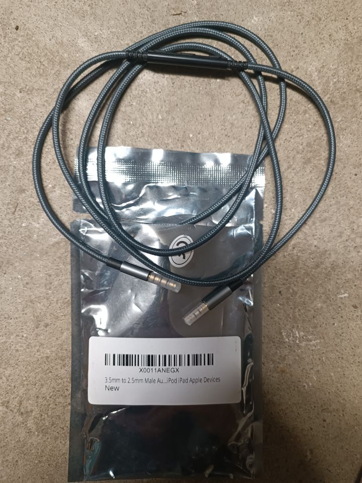 Audio Kabel, 2,5mm Stecker zu 3,5mm 2mm 1,2mm Aux Musik DJ in Warendorf