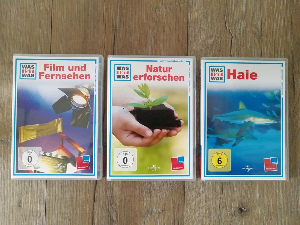 "Was ist Was" DVD Film, Natur, Haie in Rödinghausen
