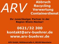 Abbrucharbeiten, Abbruch, Demontage, Abrissarbeiten Baden-Württemberg - Mannheim Vorschau