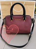 Michael Kors Tasche Selma bordeaux grau schwarz Bayern - Ebermannstadt Vorschau