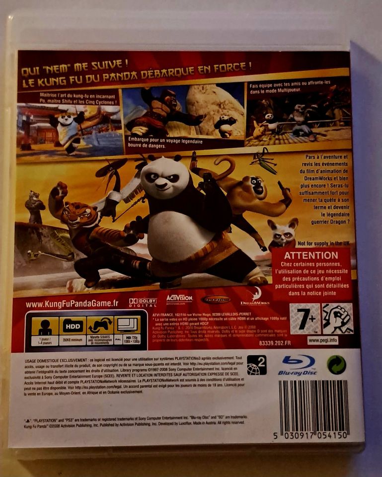 PS3 Spiel| Kung fu Panda, das Spiel in Ottobrunn