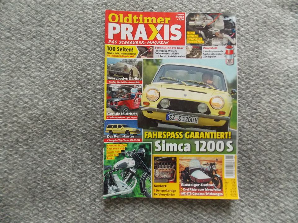 Oldtimer Zeitschriften zur MZ ETZ 250 in Berlin