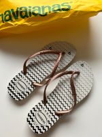 Havaianas Brasil Damen Flipflops NEU 39/40 weiß gold Lindenthal - Köln Weiden Vorschau