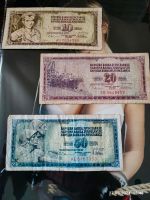 6 Banknoten aus Jugoslawien, Vorinflation Niedersachsen - Steinfeld Vorschau