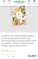 Neu Kochbuch "Eat Green - Feel Good" Rheinland-Pfalz - Saarburg Vorschau