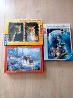 4 Puzzle (neuwertig), Puzzles Tiere - Set, Einzelkauf möglich Sachsen - Weißkeißel Vorschau