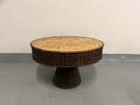 Couchtisch 60er Jahre Rattan Geflecht Kork Boho Side Table Häfen - Bremerhaven Vorschau