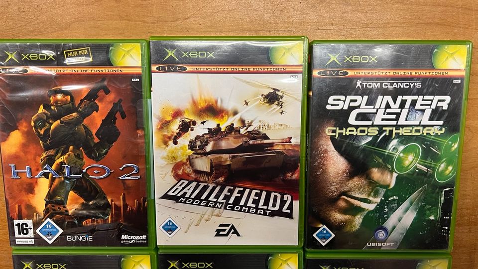 XBox Classic Spiele Halo 1 & 2 in Bobitz