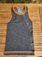 crane Top Sport-Shirt Ringerrücken grau/orange Gr. S/M Bayern - Lichtenfels Vorschau