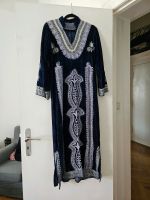 True Vintage 60s 70s besticktes Samt Kaftankleid Hippie Boho Berlin - Charlottenburg Vorschau