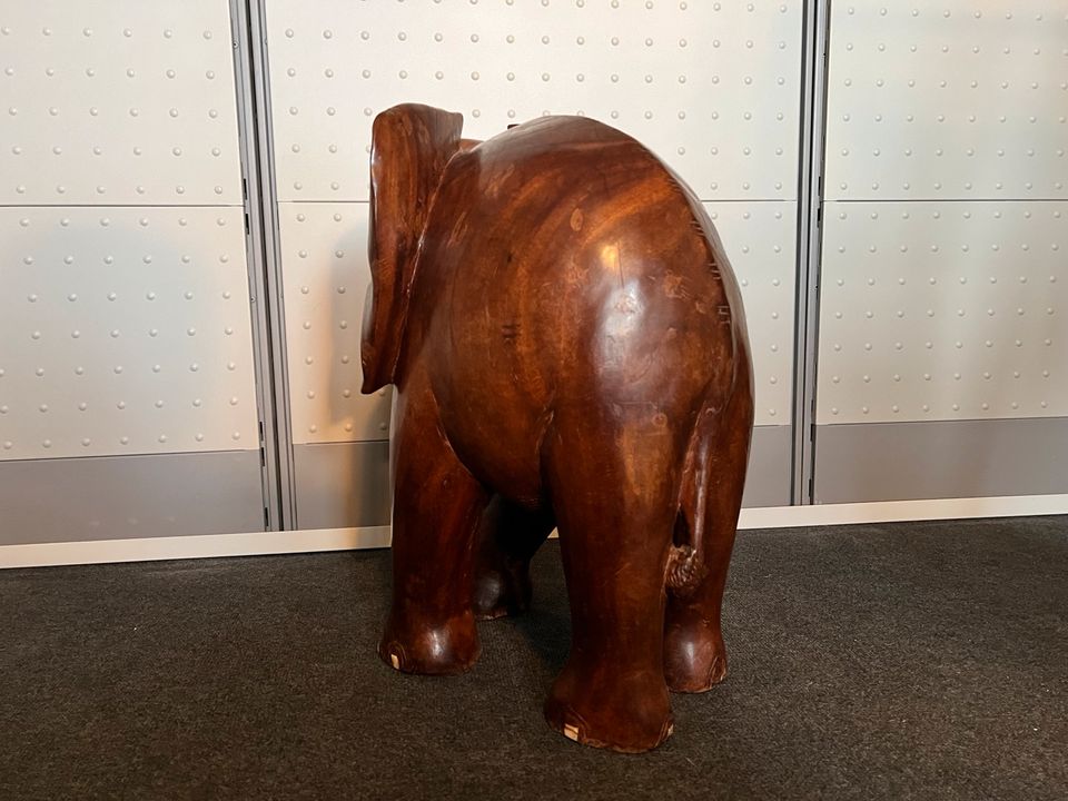 Großer Elefant 50er 60er Jahre Teak Mid Century 29 Kilo in Bremerhaven