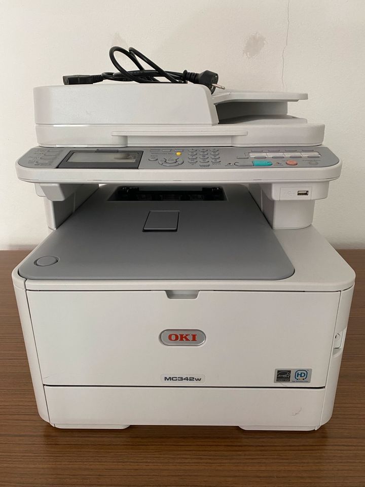 OKI Farblaser Multifunktionsdrucker MC 342 w in Hüttenberg
