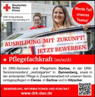 Ausbildung mit Zukunft beim DRK Niedersachsen - Dannenberg (Elbe) Vorschau