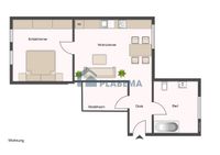 Sehr geräumige und moderne 2- Zimmer-Wohnung mit Einbauküche Parchim - Landkreis - Parchim Vorschau