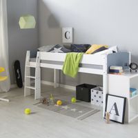 Hochbett Kinderbett 90x200 cm Holz Einzelbett Stockbett VB150€* Sachsen-Anhalt - Magdeburg Vorschau