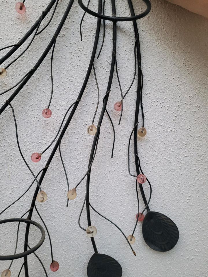 Wand Teelichthalter Pfau Metall in Berlin