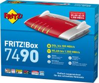 AVM FRITZ!Box 7490 1300 Mbps WLAN Router VDSL ADSL MESH 12 Schwerin - Neu Zippendorf Vorschau