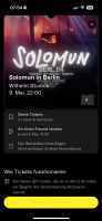 2 x Tickets für Solomun in Berlin am 09.05.2024 Hamburg-Nord - Hamburg Barmbek Vorschau