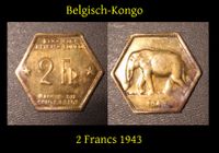 Belgisch-Kongo 2 Francs 1943 Hessen - Wetzlar Vorschau