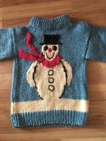 Jungen Winterpullover, selbstgestrickt Bayern - Lichtenfels Vorschau