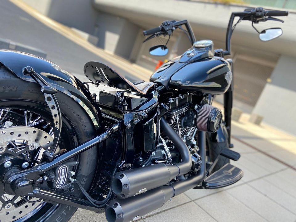 Harley Softail Slim S 110, Bobber Umbau in Sinzheim