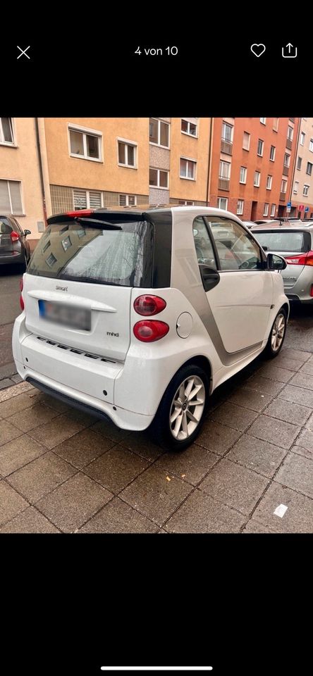 Smart ForTwo 451 in Nürnberg (Mittelfr)