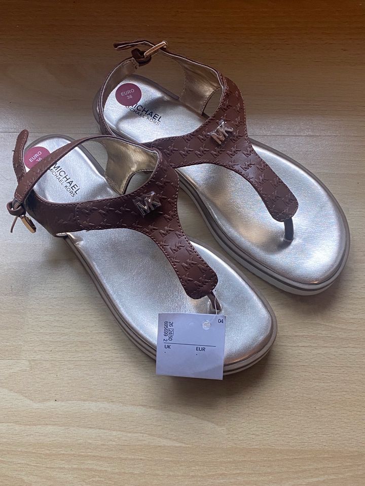 Michael Kors sandalen 36 37 Braun Gold Neu in Halle