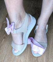 Tamaris Sandalen Pumps beige rosa 37 neu Leder Keilabsatz Schuhe Hamburg - Bergedorf Vorschau