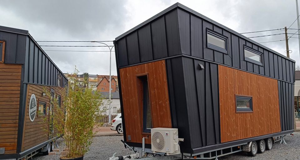 Tinyhouse SUNDANCER m.gr.Dachterrasse, Panoramafenster,Galerie,NEU! in Aachen