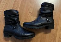 Stiefeletten Rieker Gr. 38 schwarz warm gefüttert Baden-Württemberg - Rottweil Vorschau