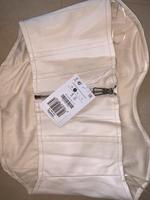 Bershka Oberteil beige Leder Süd - Niederrad Vorschau