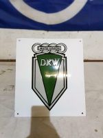 DkW Werbung Emalie Werkstatt Deko Emalie Emalienschild DDR Thüringen - Altenburg Vorschau