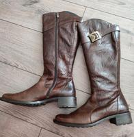 Langschaftstiefel Paul Green/ braun / Größe 7 Nordrhein-Westfalen - Wenden Vorschau