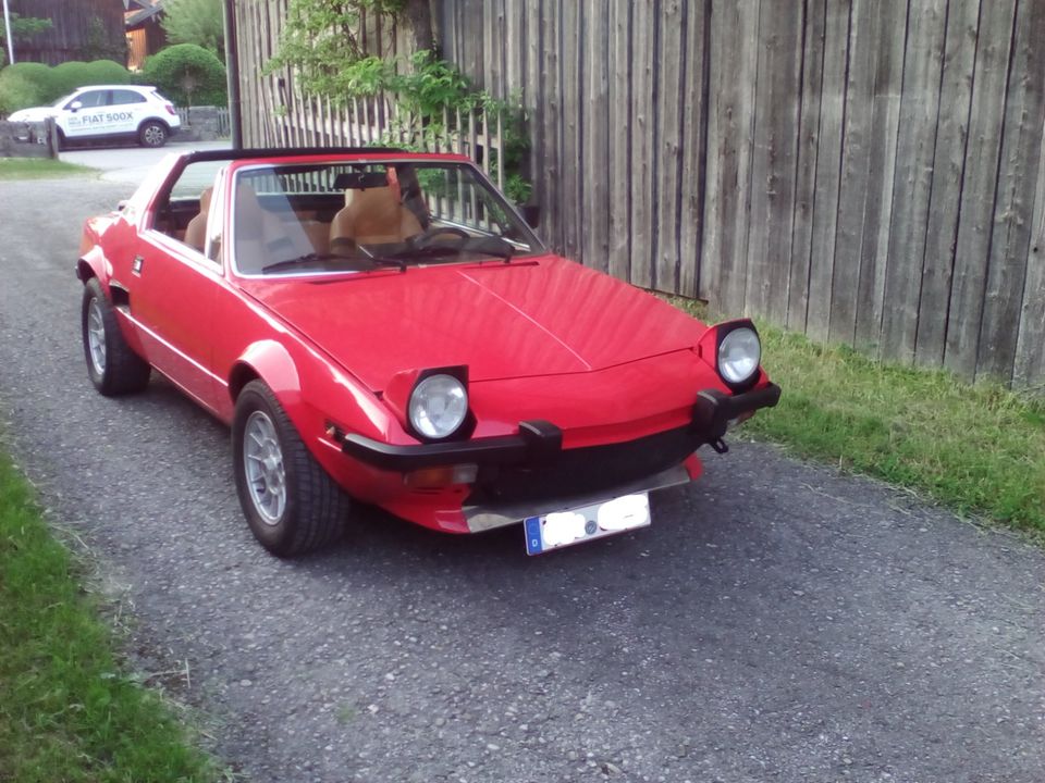 Fiat X1/9 Bertone (Verbreiterung) - Oldtimer in Bad Tölz