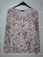 NEU More & More Flower Bluse 40 L Tunika creme bunt Bayern - Erding Vorschau