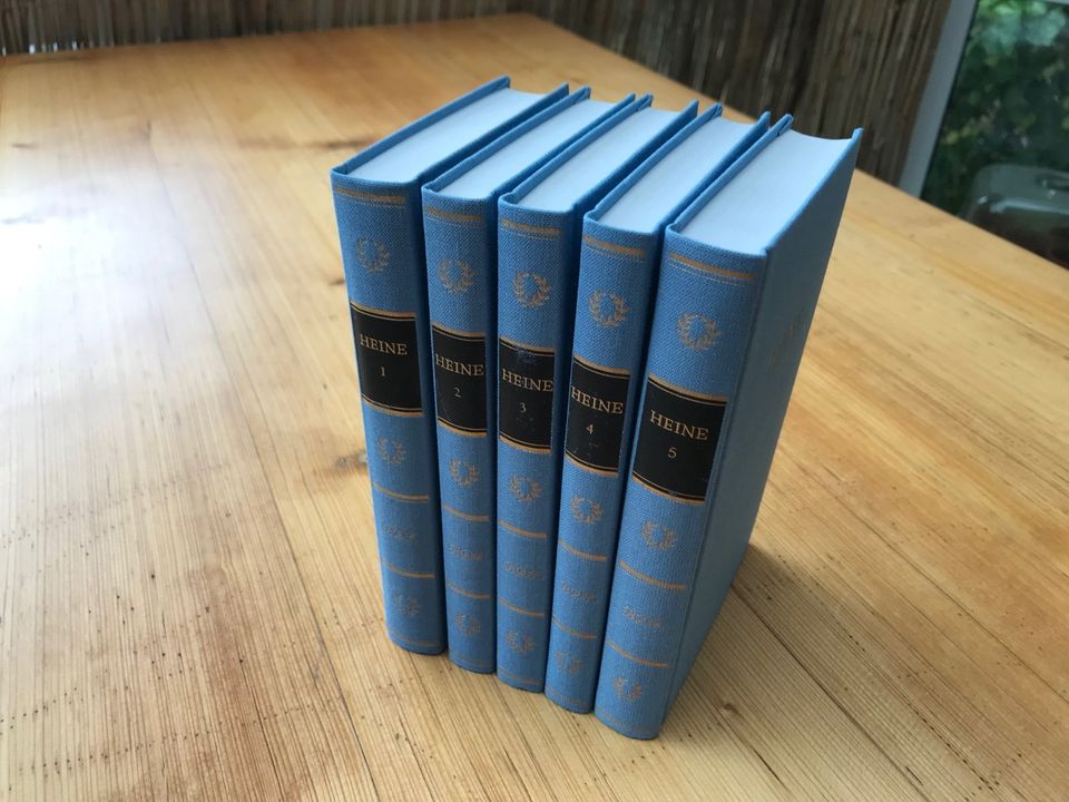 Heines Werke in 5 Bänden (Bibliothek Deutscher Klassiker BDK) in Frankfurt am Main