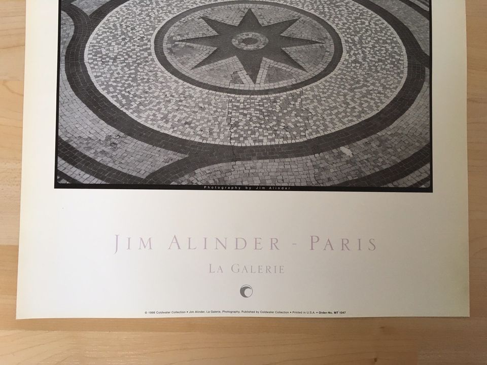 Kunstdruck Jim Alinder - Paris La Galerie in Roßbach Westerwald