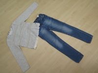 TOM TAILOR: Jeans und graues Shirt in 134 Bayern - Kempten Vorschau