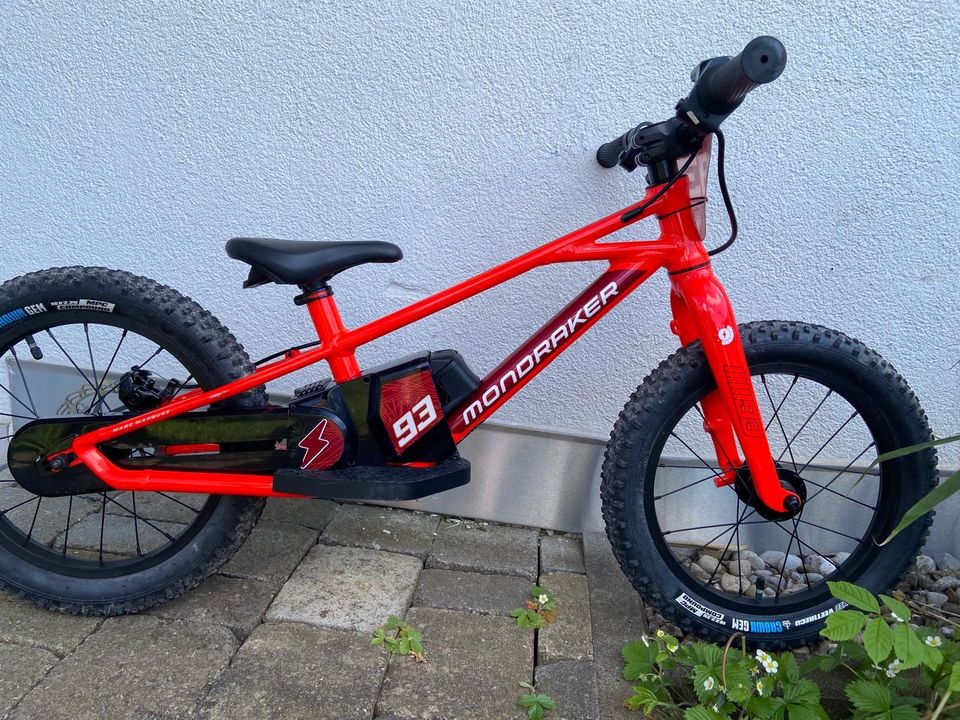 Mondraker Grommy 16   E-Bike-Kindermotorrad-Balancetrainer in Burgberg