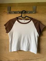Subdued Basic Tee T-Shirt weiß braun S Bayern - Kranzberg Vorschau
