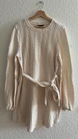 Pulloverkleid Stricklook weiß L Sachsen - Oberlungwitz Vorschau