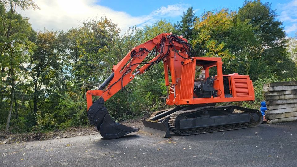 ✅  ❗​ Baumaschine Bagger Kettenbagger Tunnelbagger Terex TE210 Abbruchbagger  günstig kaufen ✅ in Frankfurt am Main