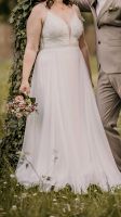 Brautkleid ivory A-Linie Gr.44 inkl. Reifrock TOP ZUSTAND Bayern - Haßfurt Vorschau